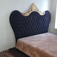 تخت خواب دو نفره کاملا سالم و تمیز و شیک