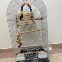 قفس بزرگ با تمامی لوازم
