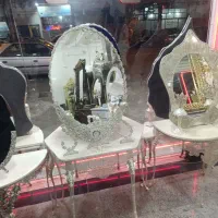 آینه‌وشمعدان‌نقره‌|صنایع دستی و سایر لوازم تزئینی|عجب شیر, |دیوار