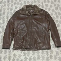 پالتو پوست کاپشن چرم و جین|لباس|کرمانشاه, |دیوار