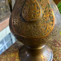 قهوه جوش قاجاری حکاکی آنتیک بینظر تک