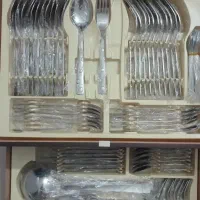 سرویس قاشق و چنگال کامل نو ۱۲ نفره