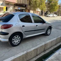 206نقره ای|خودرو سواری و وانت|خرمآباد, |دیوار