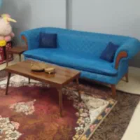 مبلمان راحتی با میز پتینه