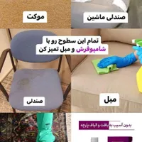 شامپوفرش ومبلمان نانوسان|مواد شوینده و دستمال کاغذی|اهواز, خیابان زندوکیلی|دیوار