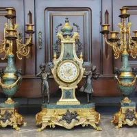 ساعت شمعدانی انتیک