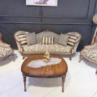 مبلمان ۸ نفره استیل مدل مصری