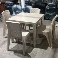 میز پلاستیکی پایه لوله ای (ناصر) (تک و عمده)|میز و صندلی غذاخوری|شیراز, سهل‌آباد|دیوار