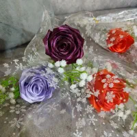 گیفت گل تک شاخه مخصوص هدیه مناسب رستوران.|گل مصنوعی|یزد, |دیوار