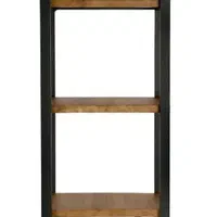 شلف قفسه ای چوب و فلزی