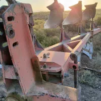 ادوات کشاورزی گاوآهن بر گردون 4 خیش