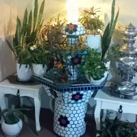 حوض سه طبقه و آبنما شیک و مجلسی نو