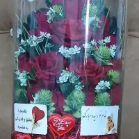 باکس گل شیشه ای