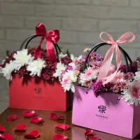 دسته گل، باکس گل از ۳۰۰ تومن  به سلیقه شما