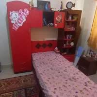 کمد و تخت نوجوان|تخت و سرویس خواب|خرم‌آباد, |دیوار