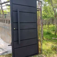 درب آهنی ، دروازه مدرن کیت کتی حیات باغی ویلایی|مصالح و تجهیزات ساختمان|خمام, |دیوار