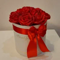 گل روبانی زیبا برای هدیه و دکور|گل مصنوعی|سلماس, |دیوار