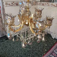 لوستر 9شاخه و11شعله لوستر اتاق خواب|لوستر و چراغ آویز|مشگین شهر, |دیوار