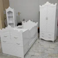 سرویس خواب نوزاد ـ نوجوان به همراه گهواره