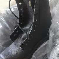 پوتین سربازی چرم طبیعی نو