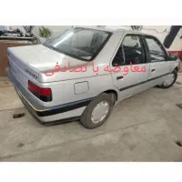 پژو مدل 85معاوضه با تصادفی فقط معاوضه باتصادفی