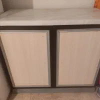 کابینت بدنه فلز محکم در چوبی|مبلمان خانگی و میز عسلی|نهاوند, |دیوار