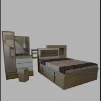 سیویس خواب مادرید با میز آرایش و تشک