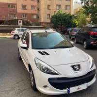 207 دنده ای سفید سقف فلز