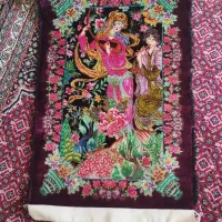 تابلو فرش تمام ابریشم