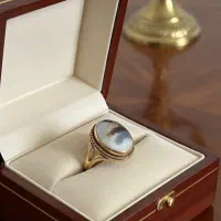 انگشتر عقیق شجر