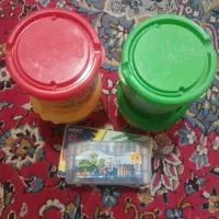 خمیربازی و مداد شمعی