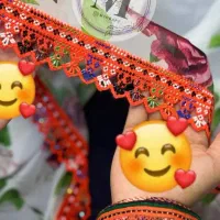 کریشی و دوخت آیینه چهار گوش