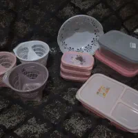 ظروف پلاستیکی|ظروف نگهدارنده، پلاستیکی، یکبارمصرف|گنبد کاووس, |دیوار