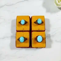 بارخونه 29 تایی فیروزه عجمی نیشابوری انگشتر|جواهرات|قم, باغ اشرافی|دیوار