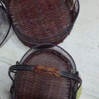 سبد فلزی  تزیینی وارداتی|صنایع دستی و سایر لوازم تزئینی|قشم, |دیوار