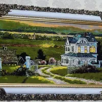 تابلو فرش کاملا نو