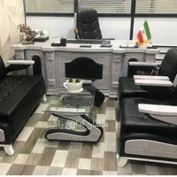 نیم ست اطلس اداری میز مدیریت ستاره صندلی لاندا|دفتر کار|کرج, عظیمیه|دیوار