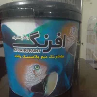 رنگ سفید نیمه پلاستیکی مات افرنگ