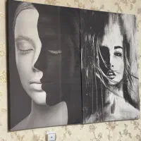 ست تابلو بوم|تابلو، نقاشی، عکس|تهران, تهرانپارس شرقی|دیوار