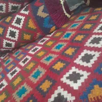 گلیم یاسوجی خوش رنگ و طرح|گلیم، جاجیم، گبه|لردگان, |دیوار