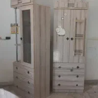 گهواره تختخواب شو + کمد و ویترین|تخت و صندلی بچه|اردکان, |دیوار