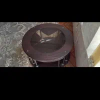 میز جلو مبلی گرد.با ۴ تا عسلی