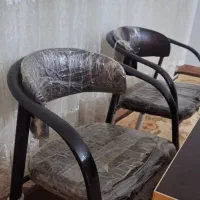 میز  بزرگ با دو صندلی در حد نو|دفتر کار|وحیدیه, |دیوار