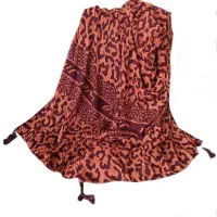 شال پاییزه پلیسه طرح پلنگی|لباس|تهران, میرداماد|دیوار