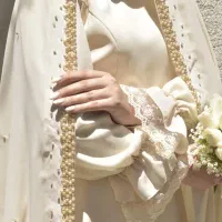 ست حجاب عروس شیک وخاص،نجیب|لباس|نجف‌آباد, امام خمینی|دیوار