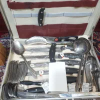 چمدان قاشق چنگال مدل ابرویی درحدنو|ظروف سرو و پذیرایی|پرند, فاز ۲|دیوار