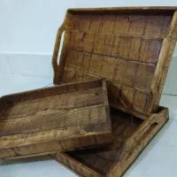 سینی های دست ساز چوبی