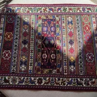 گلیم شیرکی پیچ سیرجان|گلیم، جاجیم، گبه|کرمان, |دیوار