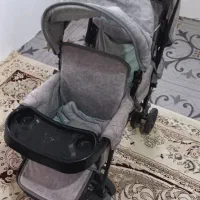 گهواره و تخت کنار مادرو  سه چرخه کریر کالسکه دوقلو