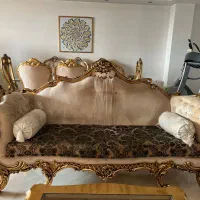 مبلمان سلطنتی چوب اصل و منبت کاری شده درجه یک